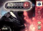 Asteroids Hyper 64 Box Art Front